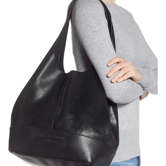 rag & bone Handbags - Camden Snake Embossed Leather Shopper🥳🥳HP!🥳🥳